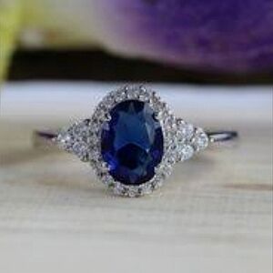 Sapphire Engagement Ring